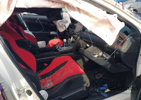 2021 Honda Civic Type R Touring из США, поврежденный, VIN SHHFK8G74MU203355